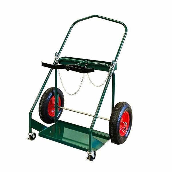 Anthony Carts Large Cart, 16in. Pneu. Tires, Lnr, Chain, Band 216-3N1